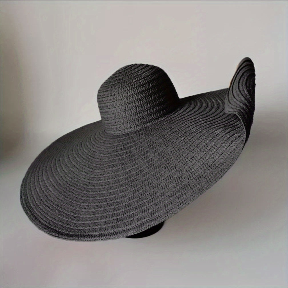 Floppy Sun Hat Wide Brim Beach Summer UV Protection Straw Hats