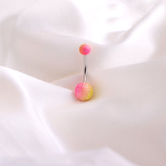 Mix Stainless Steel Barbell Ball Cap Stud Body Piercing