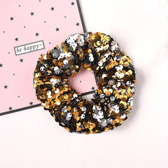 Sequined Scrunchie Large Hair Tie Head Accessory