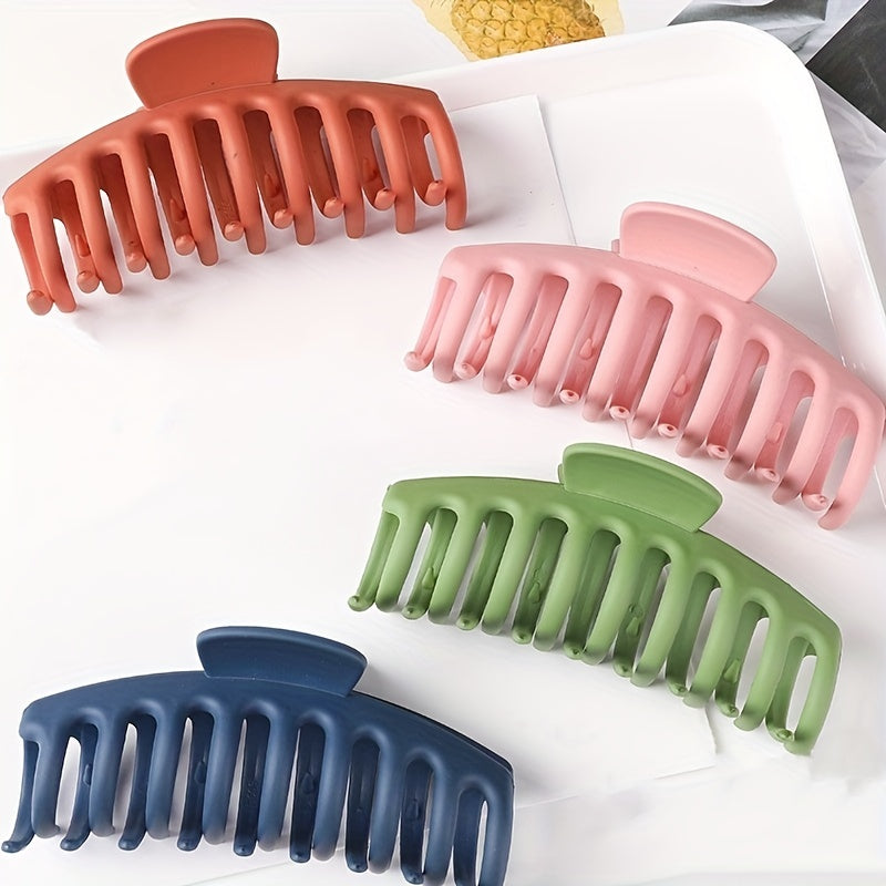 Large Matte Hair Claw Clips Strong Hold Hair Accessories for Women