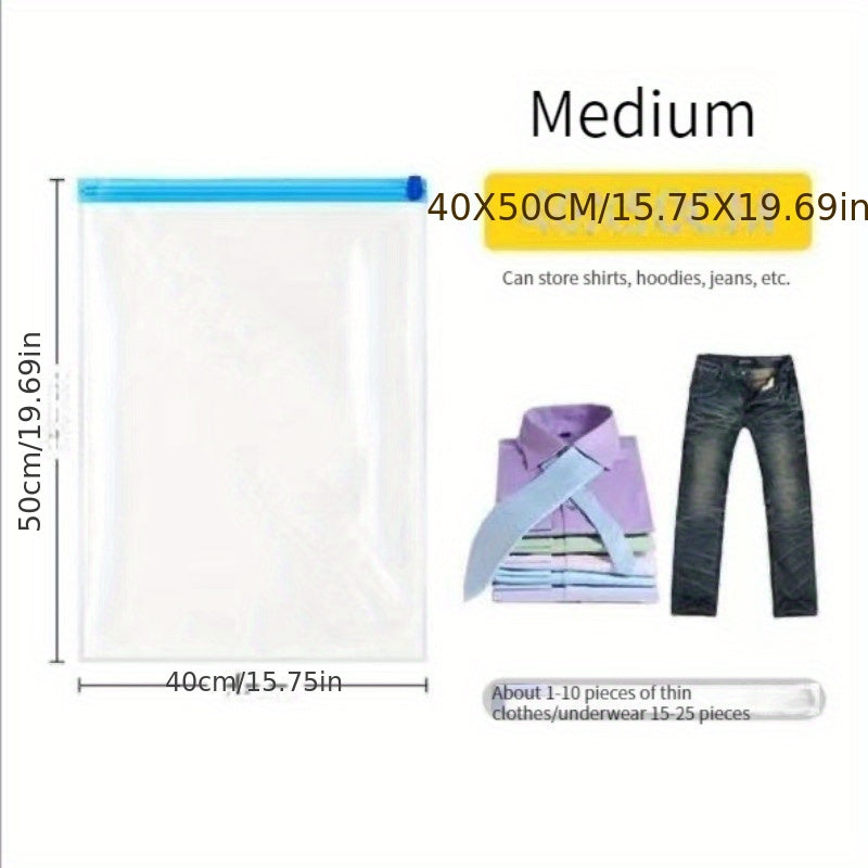 Vacuum Compression Travel Organizer Bag Wet Dry Separation Bag