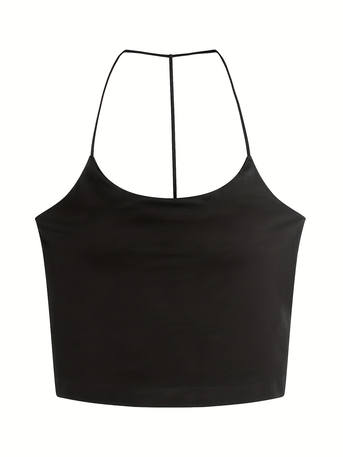 2pcs Girl's Solid Cami Top Padded Undershirts for Teens 13-20 Years Old