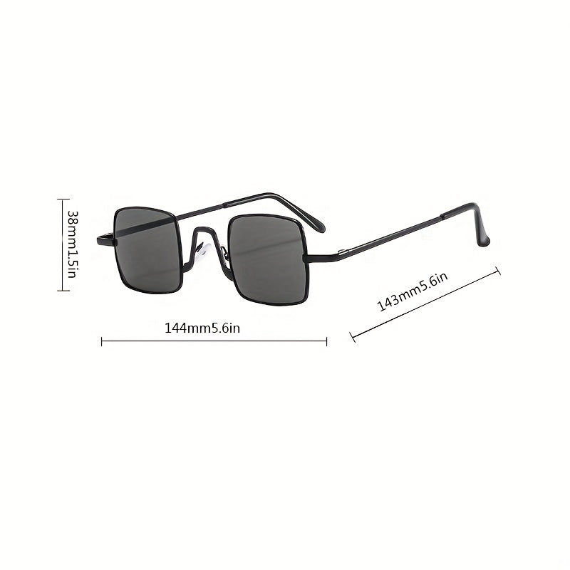 Square Frame Sunglasses for Street Photography
