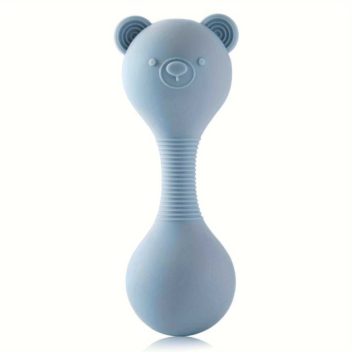 Colorful Silicone Kids Sand Hammer Soft Grip Rattle Toy