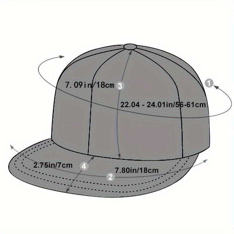 Men's Baseball Cap Adjustable Sun Hat for Fishing