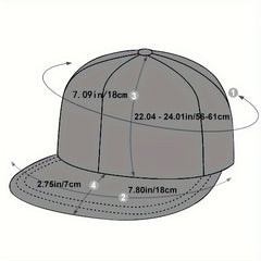 Men's Baseball Cap Adjustable Sun Hat for Fishing