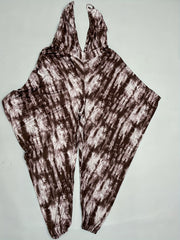  Sexy Jumpsuit Women's Plus Tie Dye Deep V Neck