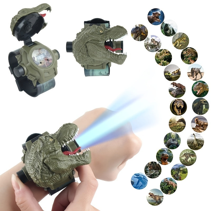 Kids Dinosaur Projection Watch Educational Toy Boys Girls