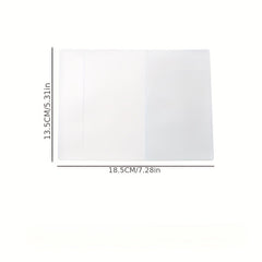 Frosted Transparent Passport Holder Travel Protector