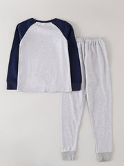 Boys Long Sleeve Thermal Pajamas for Spring & Autumn