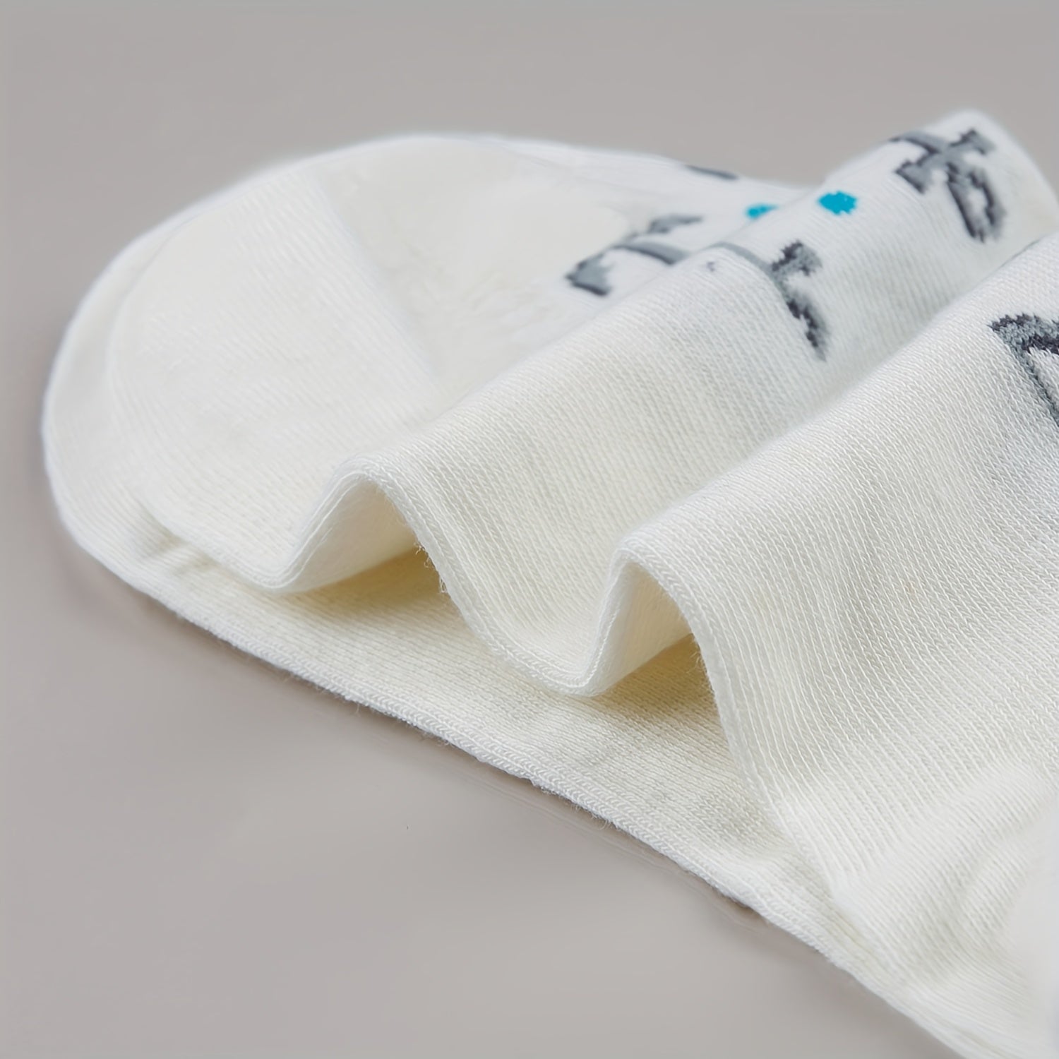 3 Pairs Anchor Pattern Business Long Tube Socks