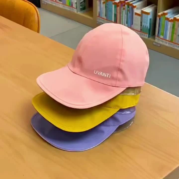 UV Protection Baseball Cap Sunscreen Sun Hat Wide Brim Lightweight Dad Hats