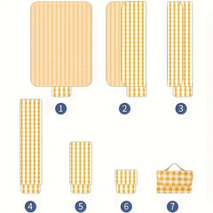 Large Waterproof Picnic Mat for Outdoor Activities