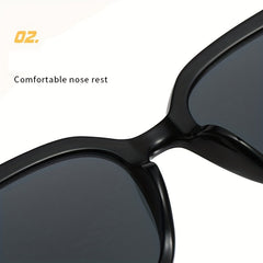 Men's Large Frame UV Protection Sunglasses Outdoor PC Lenses with Box