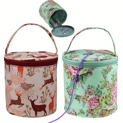 Small Portable Yarn Storage Bag Knitting Crochet Organizer