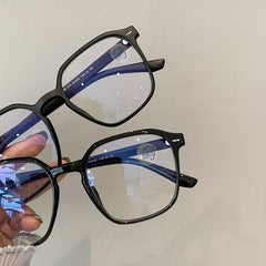 Oversize Frame Light Blocking Glasses for Women Unisex