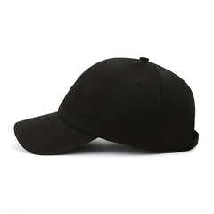 Adjustable Unisex Baseball Cap with Letter C Embroidery