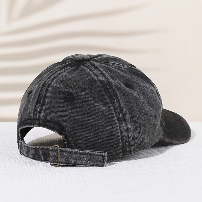 Girl's Mesh Printed I Love My Hot Moms Distressed Baseball Cap For Kids