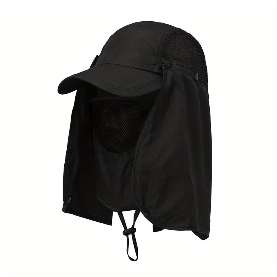1pc Unisex Sun Protection Baseball Cap for Fishing