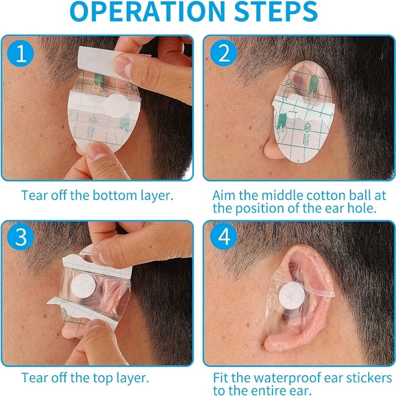 30pcs Waterproof Ear Protector for Water Sports
