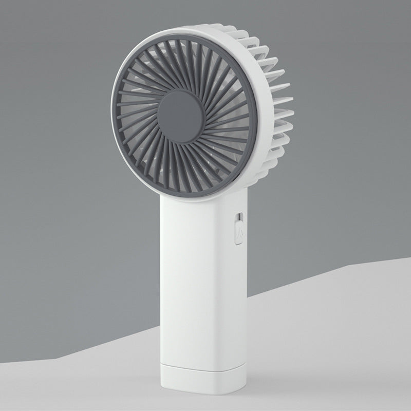 Mini Handheld Fan USB Rechargeable Small Personal Fan with Light