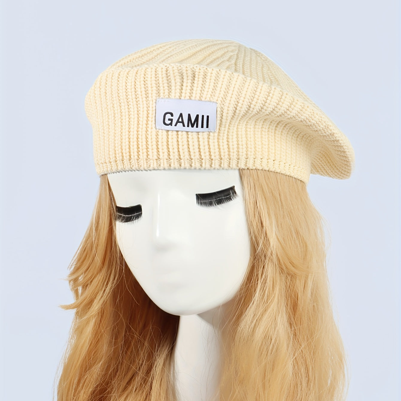 British Style Artist Hat Knitted Beanie Warm Beret