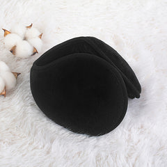 Classic Winter Ear Muffs Thickened Polyester Warm Ear Covers Unisex Hand Wash