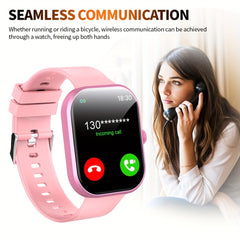 2.01 Inch Unisex Smartwatch with Wireless Calling & Message Alerts