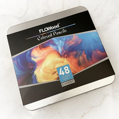 120 Professional Colored Pencils Set in Case for Sketching Drawing Art