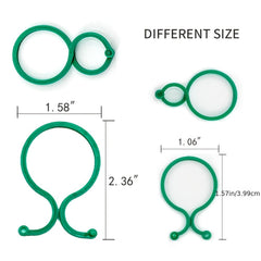 200 Tomato Clips for Plant Support in Garden Climbing Plants
