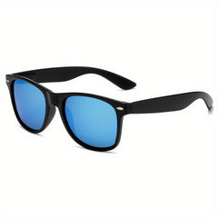 Men's Square Coated Rice Nail Sunglasses Retro UV400