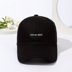 Dad Hat Letter Embroidery Baseball Cap