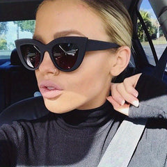 Oversized Cat Eye Sunglasses Stylish Vintage Sunshade Women Golf Eyewear