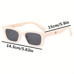 Rectangle Sunglasses Retro Glasses UV400