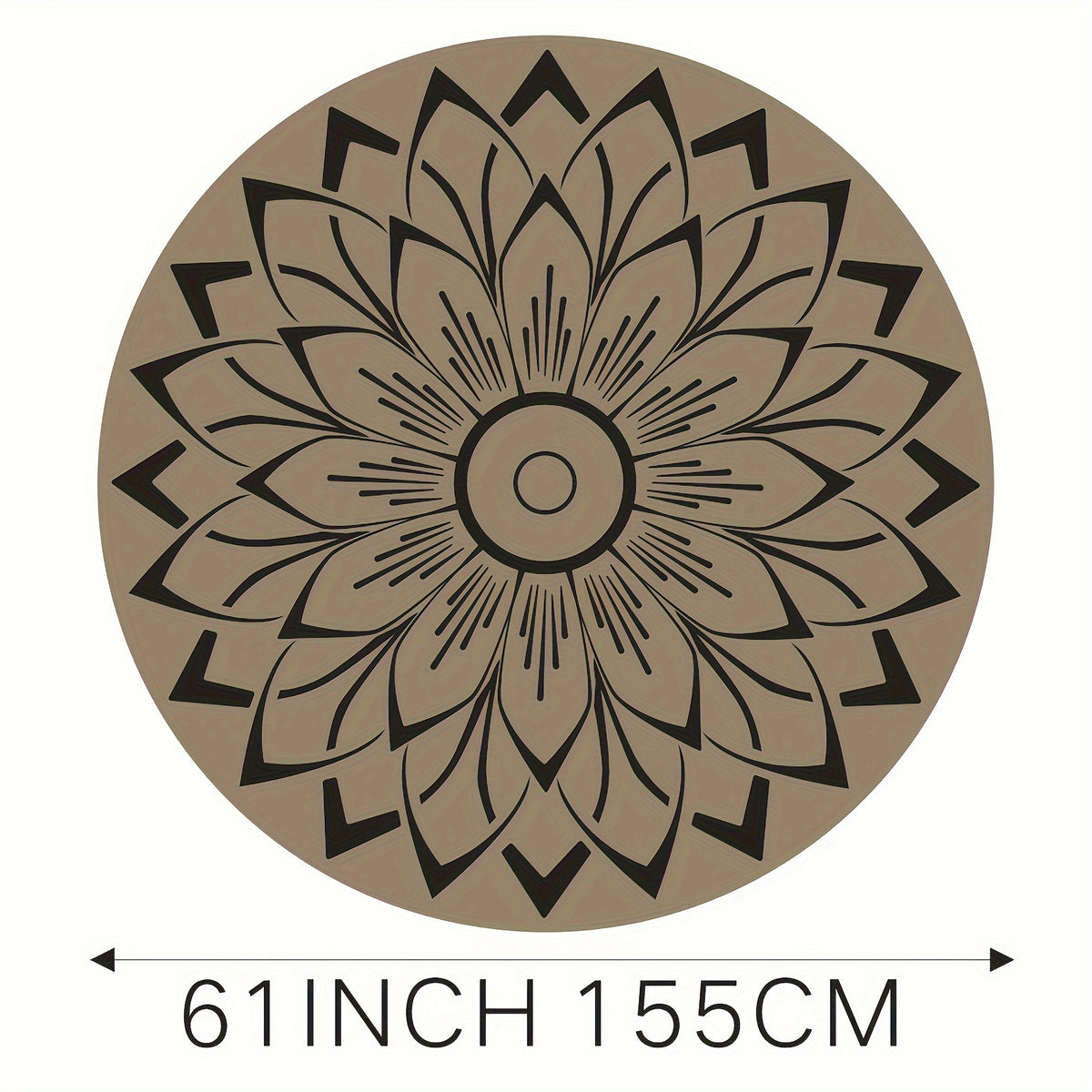 Bohemian Retro Sports Yoga Mat - Silent Shockproof Non slip Soft Fitness Pilates