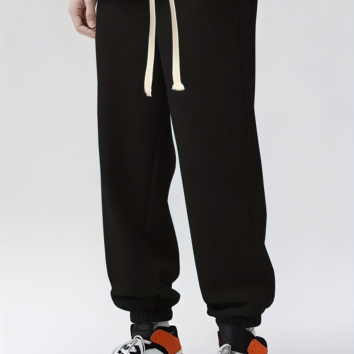 Men's Drawstring Sweatpants Loose Fit Joggers Spring Autumn