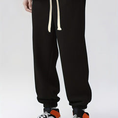 Men's Drawstring Sweatpants Loose Fit Joggers Spring Autumn