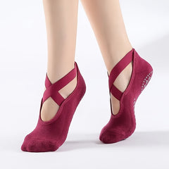 Professional Bandage Yoga Socks Non Slip Sport Sock Gym Workout Slipper