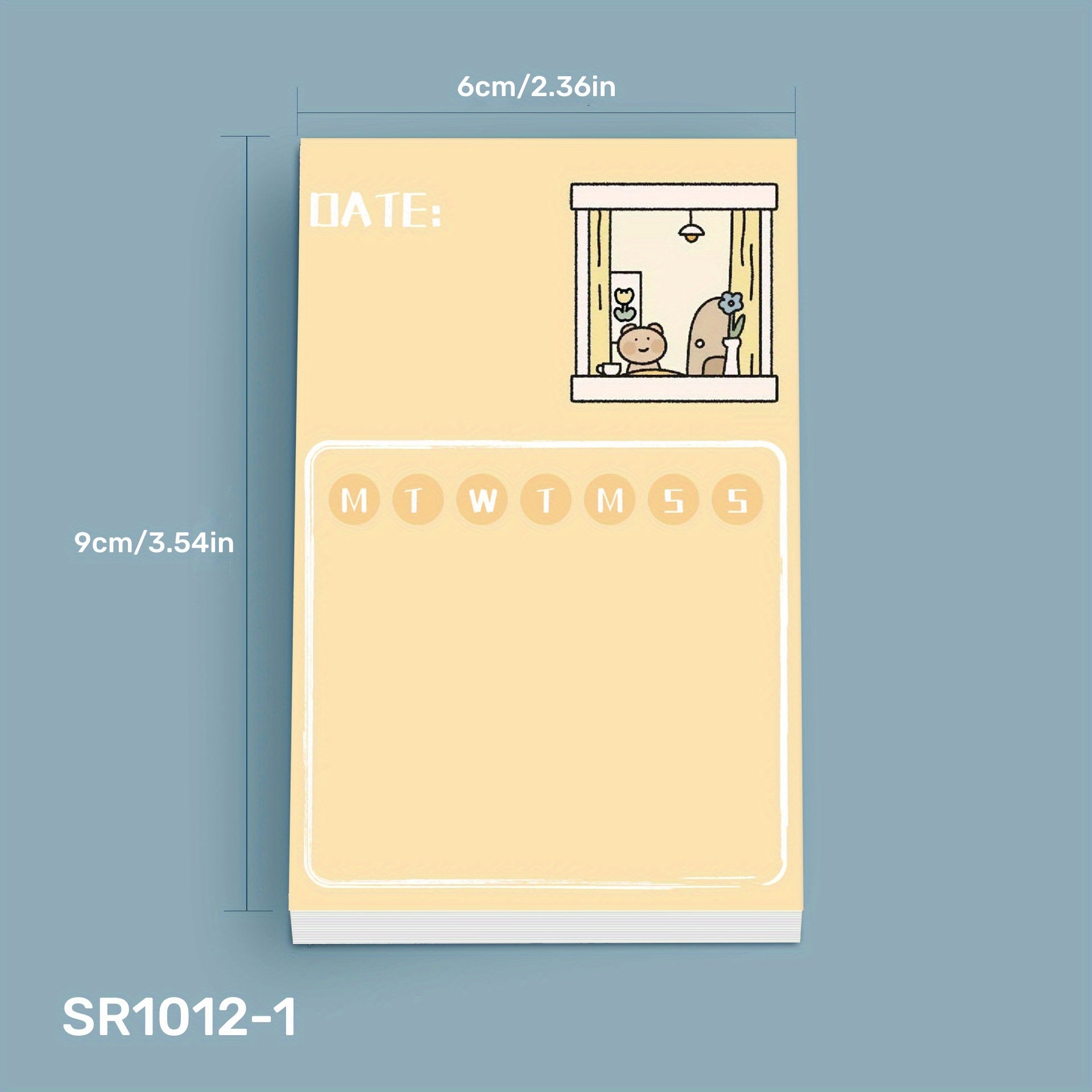Cute Cartoon Sticky Notes To Do List Planner School Supplies