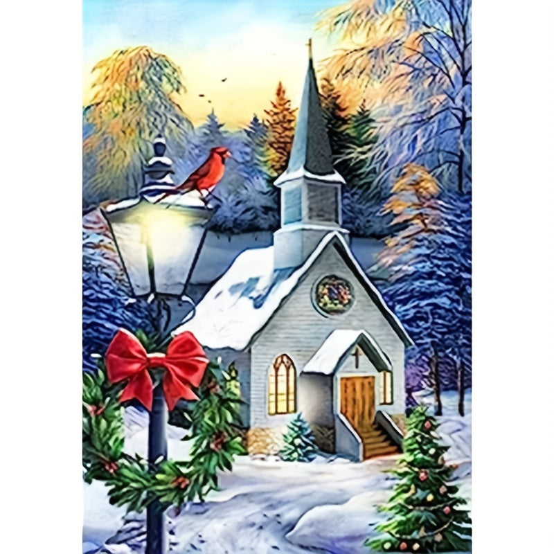 DIY Christmas Diamond Painting Home Decor Hanging Painting