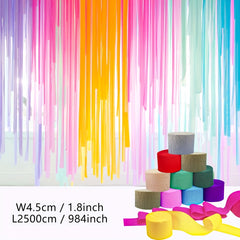 2499 Party Streamers Crepe Paper For Kids Parties