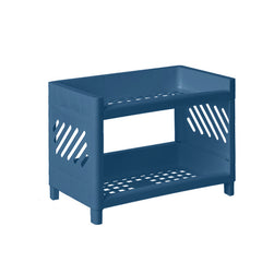 Desktop Double Layer Rack Cosmetic Storage Holder Table Sundries Display Shelf