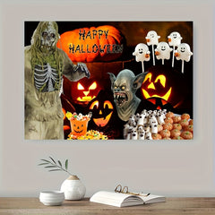Halloween Canvas Painting Poster Wall Art 30X40cm