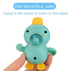 Wind Up Duck Bath Toys No Mold Swimming Pool Toys For Kids