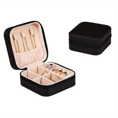 Mini Jewelry Travel Case Small Travel Jewelry Organizer Portable Jewelry Box