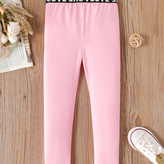 Girls Stretch Legging Pants Comfortable Yoga Footless Leggings
