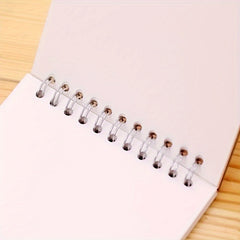 2pcs A5 Coil Blank Notebooks 60 Sheets 120 Pages for Sketches Notes Diaries