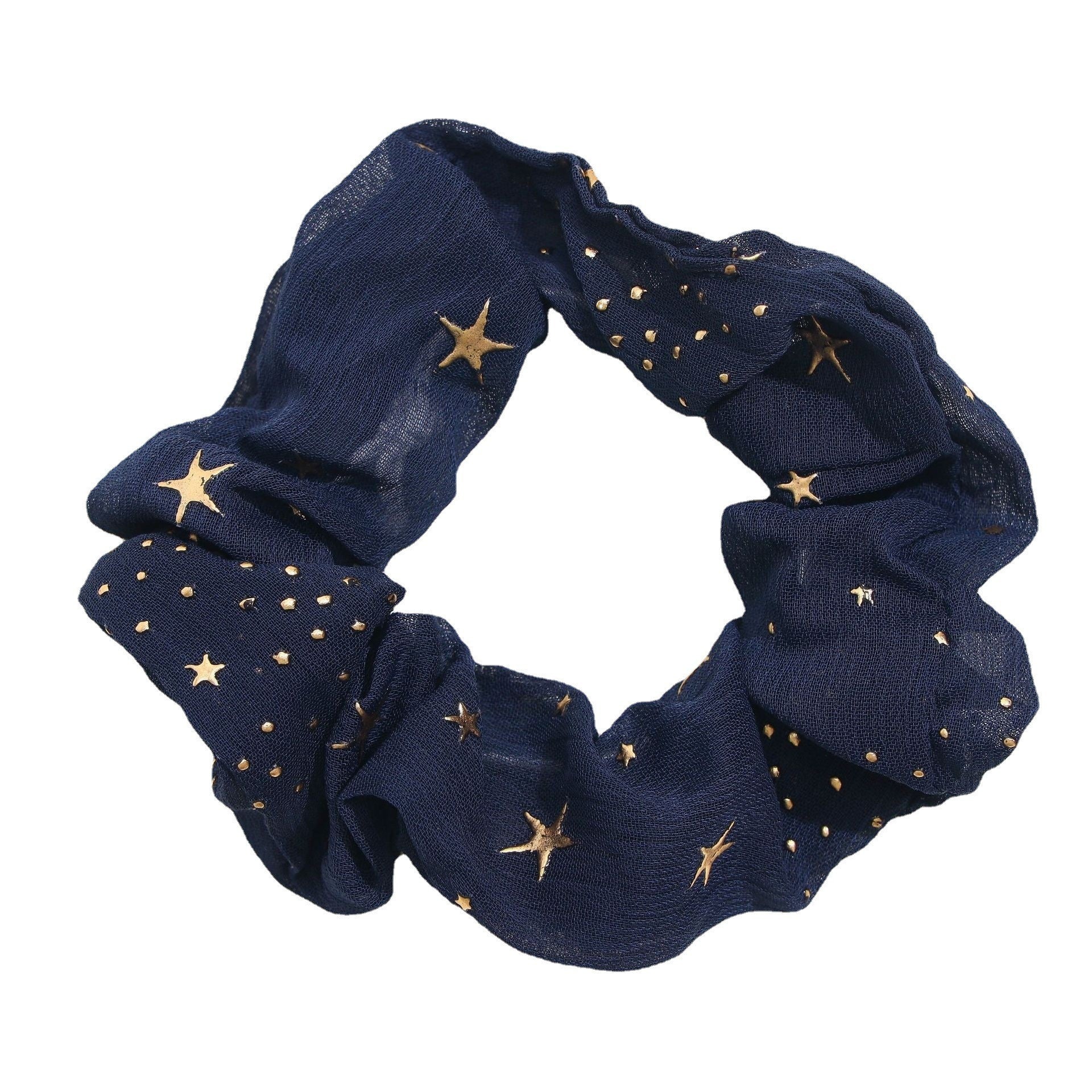 Star Hair Scrunchies Elastic Hair Bands Ponytail Hair Ties