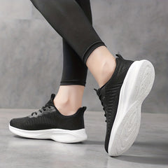 Women's Mesh Breathable Running Sports Shoes Lightweight Non slip Travel Shoes