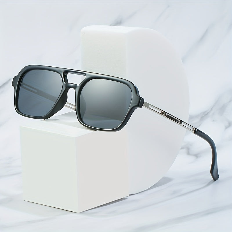 Top Bar Aviator Sunglasses Retro Tortoiseshell UV400 Sun Shades